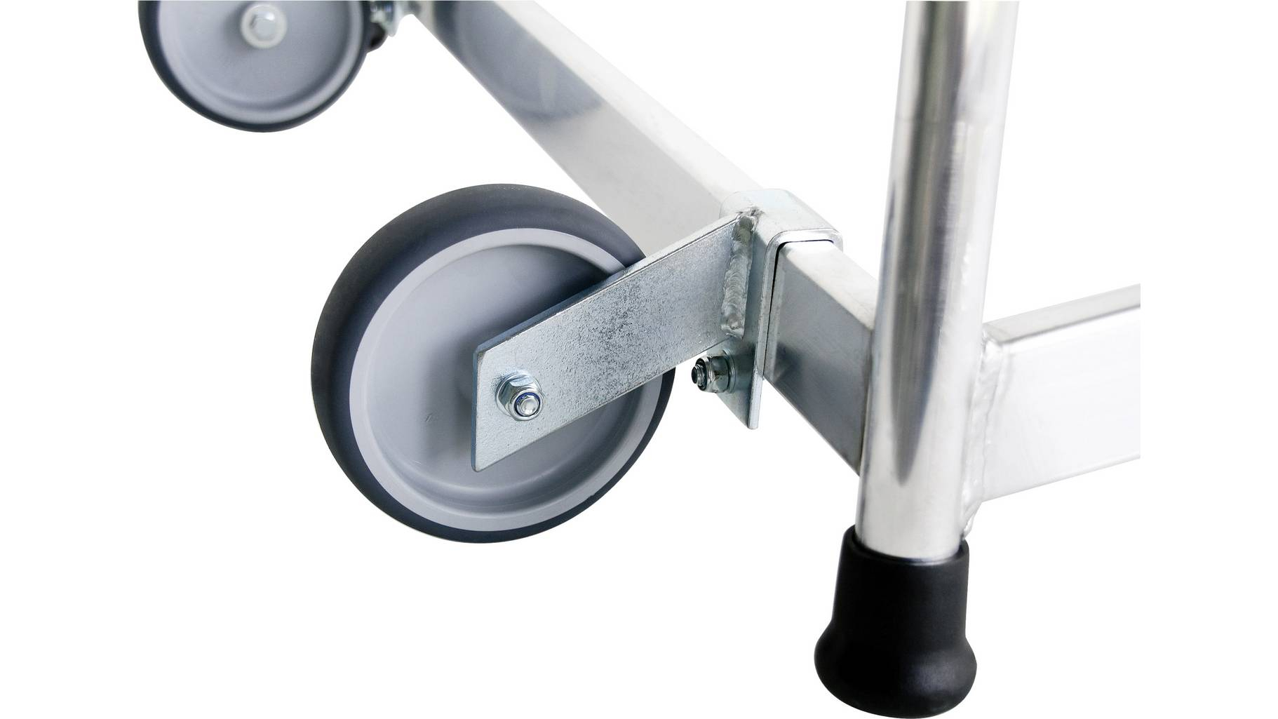 Hubrollen ø 125 mm, silber Hubrollen ø 125 mm, silber