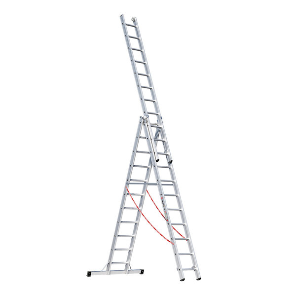 PREMIUM line Alu-Mehrzweckleiter, 3-teilig, 3 x 9 Sprossen