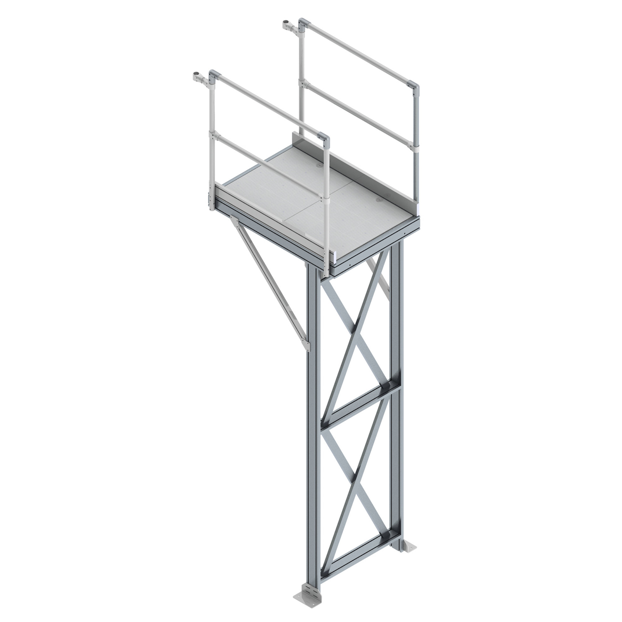 Modul 1 Plattformlänge 1270 mm Enteisungsanlage in Modulbauweise stationär, Modul 3