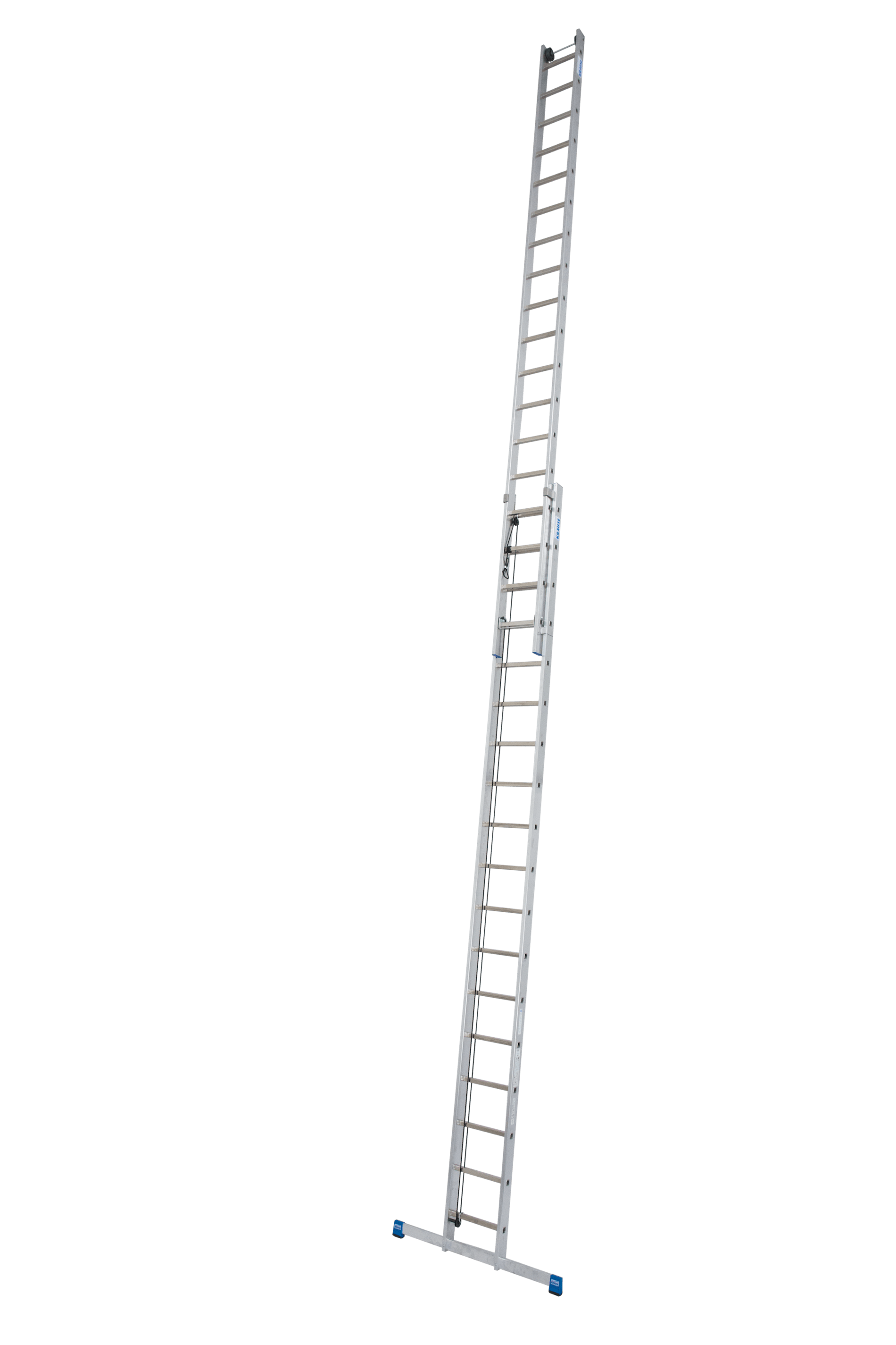 Stabilo Sprossen-Seilzugleiter, zweiteilig 2x15 Sprossen/Stufen