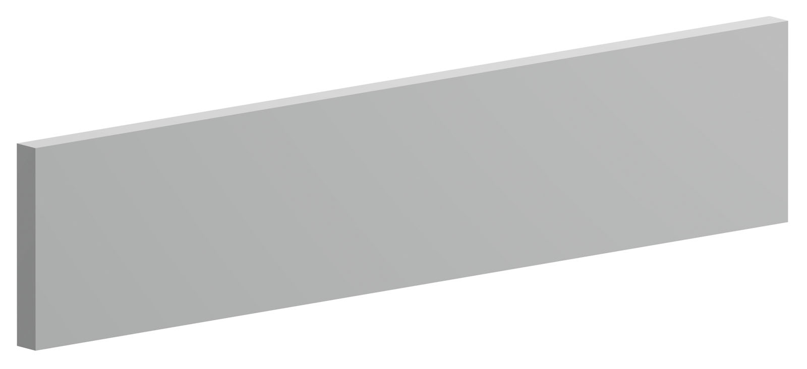 Bordbrett Alu 0,7m Bordbrett Alu 0,8m, Stirnseite
