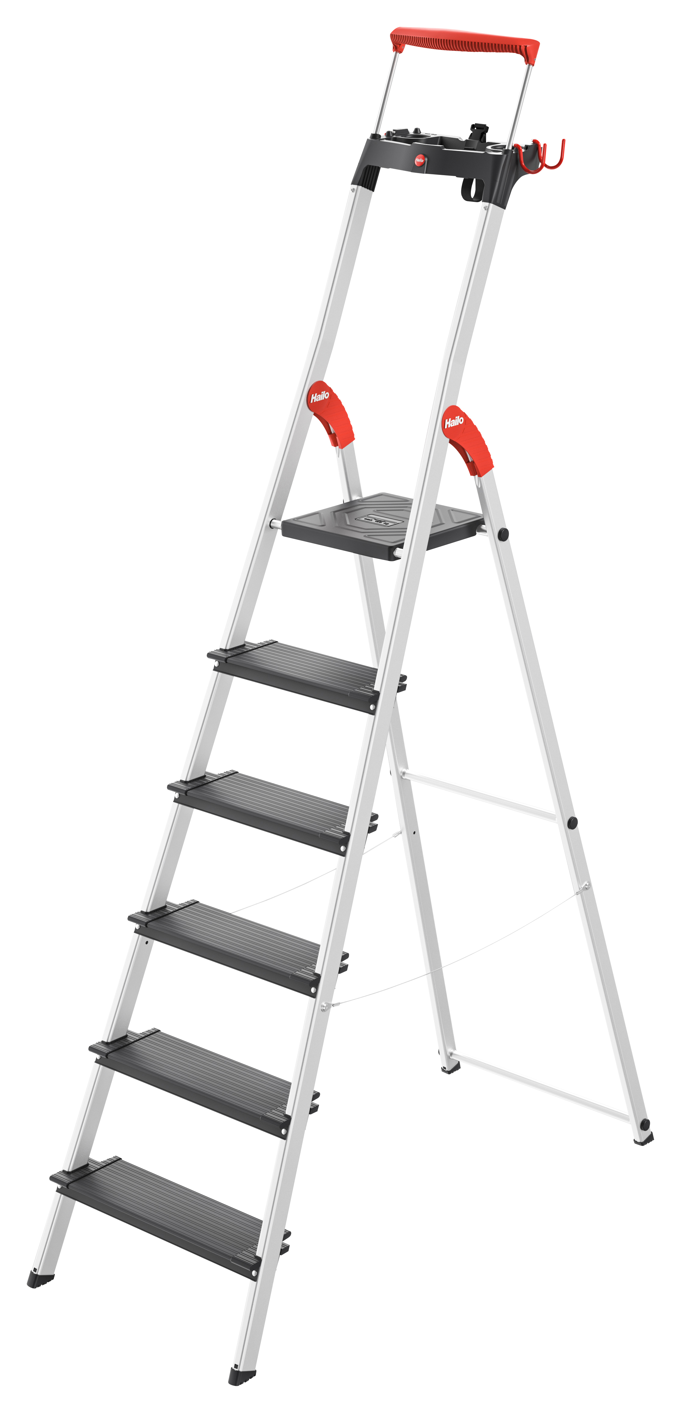 L100 TopLine- Sicherheits-Stehleiter, 8 Stufen