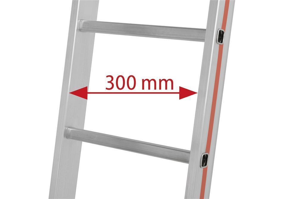 Seilzugleiter, zweiteilig - 2x14 Sprossen