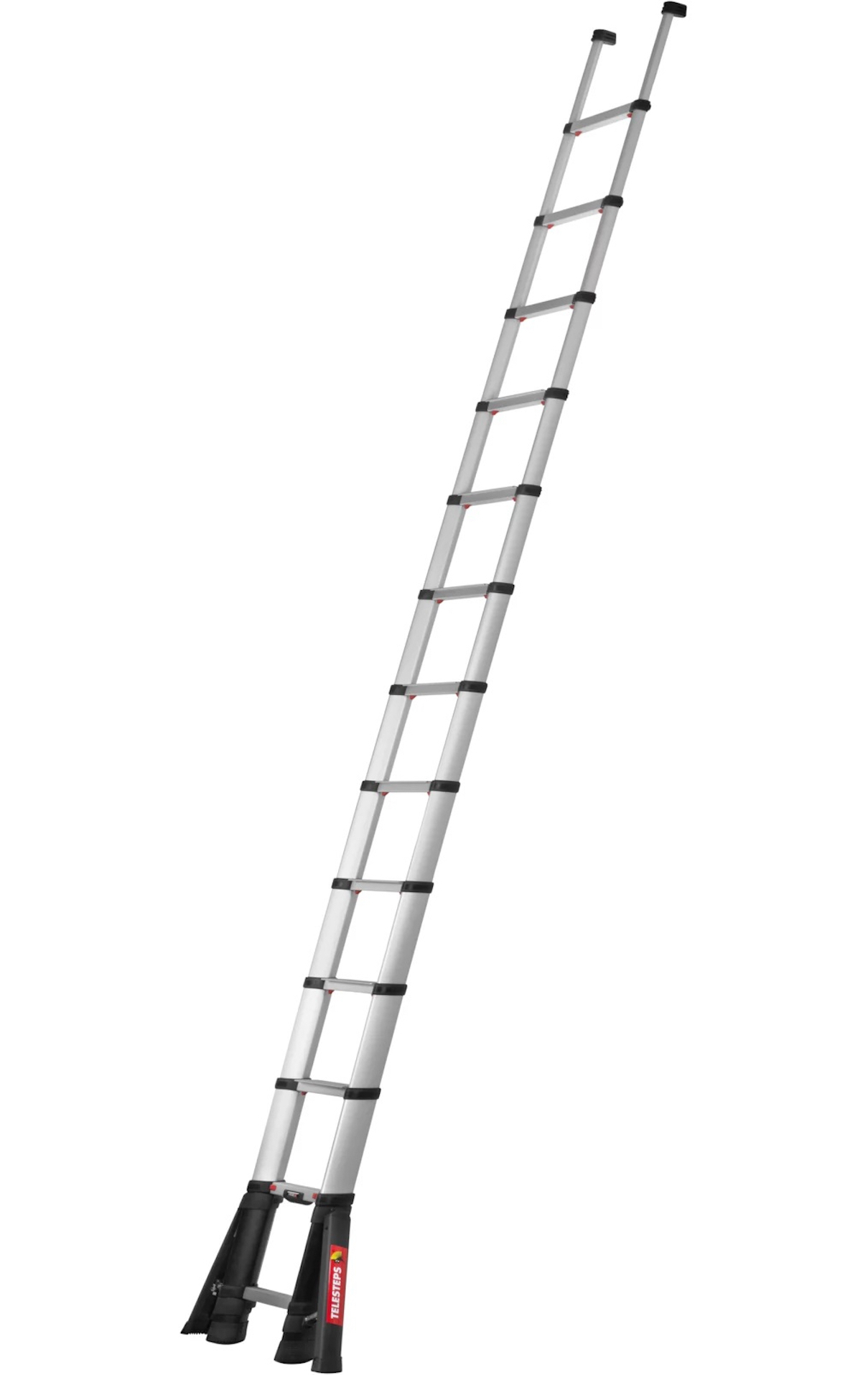 Stufen-Teleskopleiter Prime Line , 13 Stufen Stufen-Teleskopleiter Prime Line, 9 Sprossen