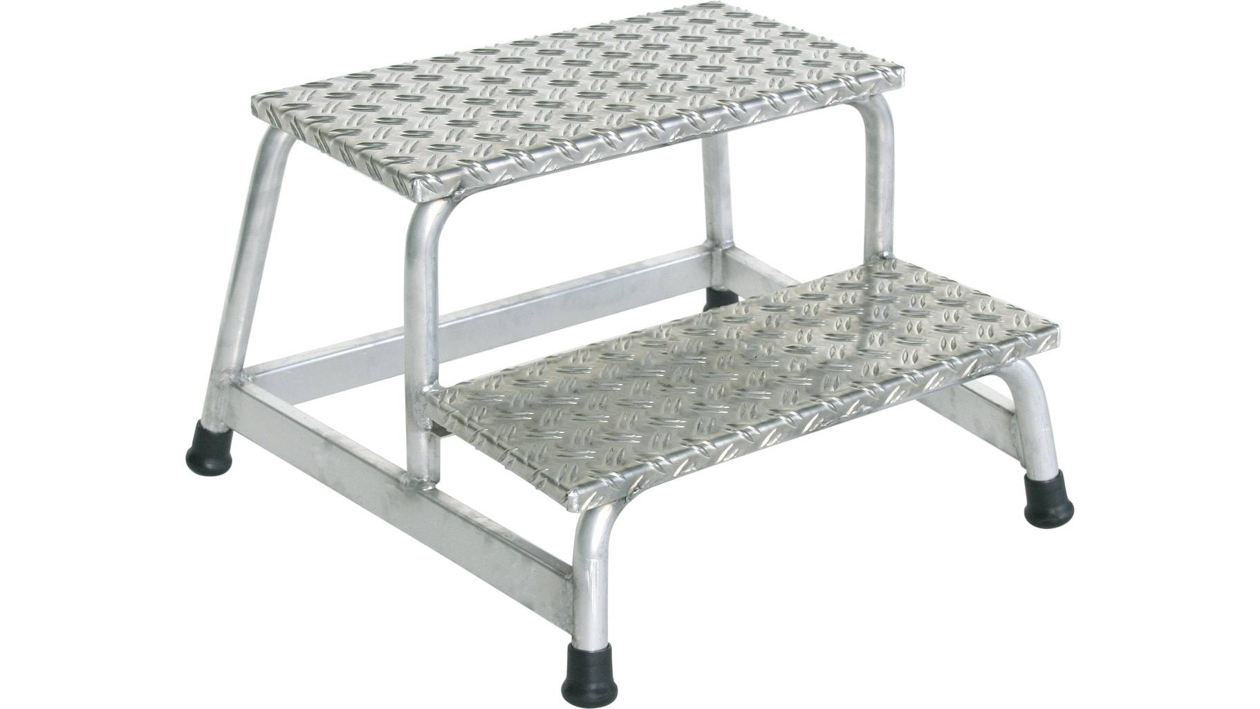 Aluminium-Arbeitspodest starr , 2 Stufen Aluminium-Arbeitspodest, starr, 1 Stufe