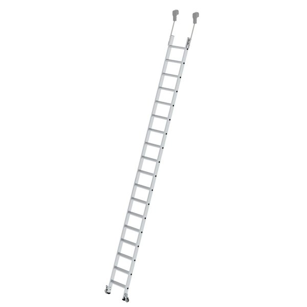 PREMIUM line Alu-Regalleiter, fahrbar, 16 Stufen PREMIUM line Alu-Regalleiter, fahrbar, 16 Stufen