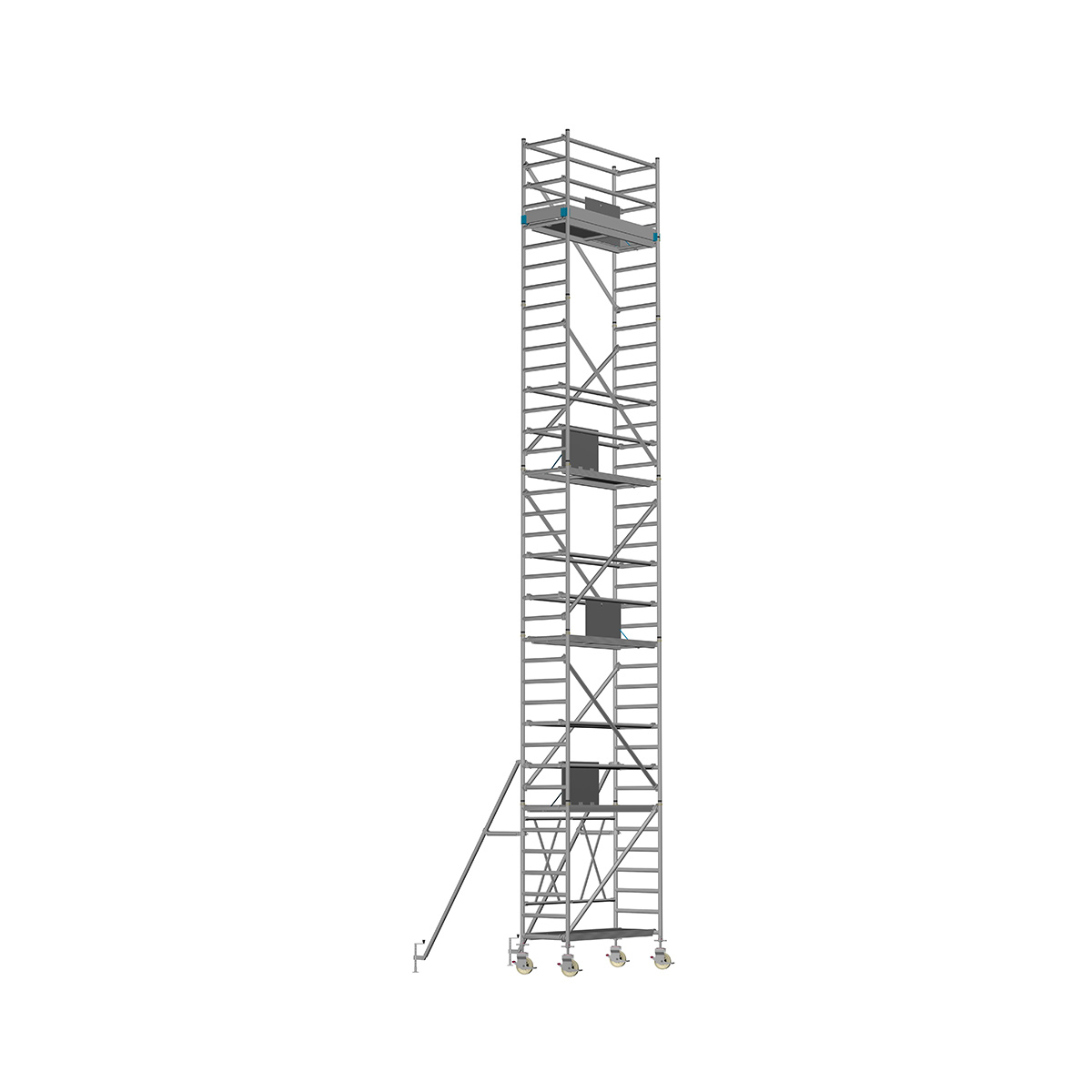 Chiemsee 2 PROFI- Länge: 2,54 m - Breite: 0,74 m, Standhöhe 4,00 m