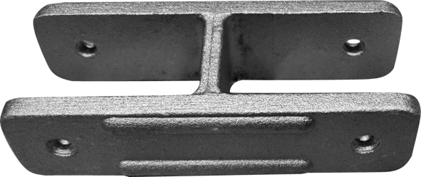 U-Bügel aus Gussaluminium für Diagonale Verstärkung