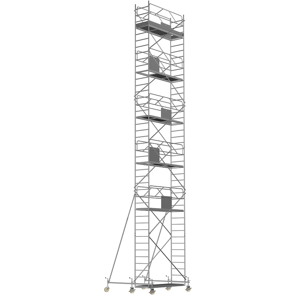 Universal PROFI - Länge: 2,50 m - Breite: 0,80 m, Standhöhe 11,60 m