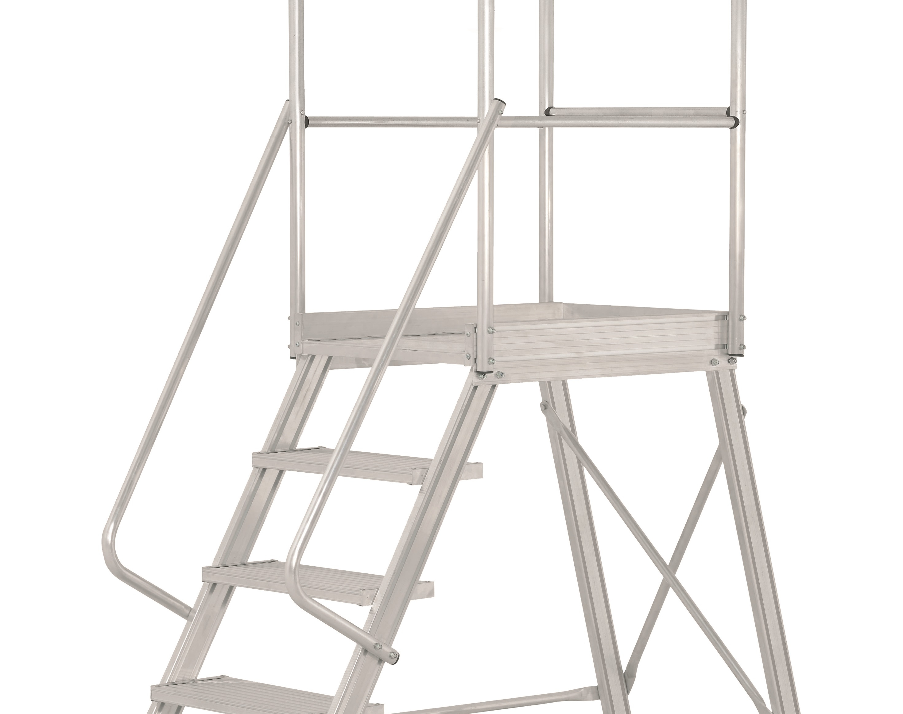 Handlauf für Podesttreppen 6888+6889 - für Stufenzahl 4+5 Handlauf für Podesttreppen