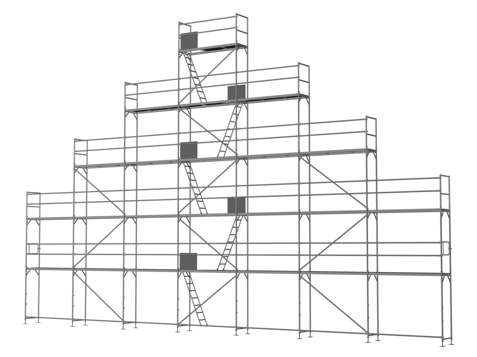 Giebelgerüst maxiXL - 2,5 m Felder