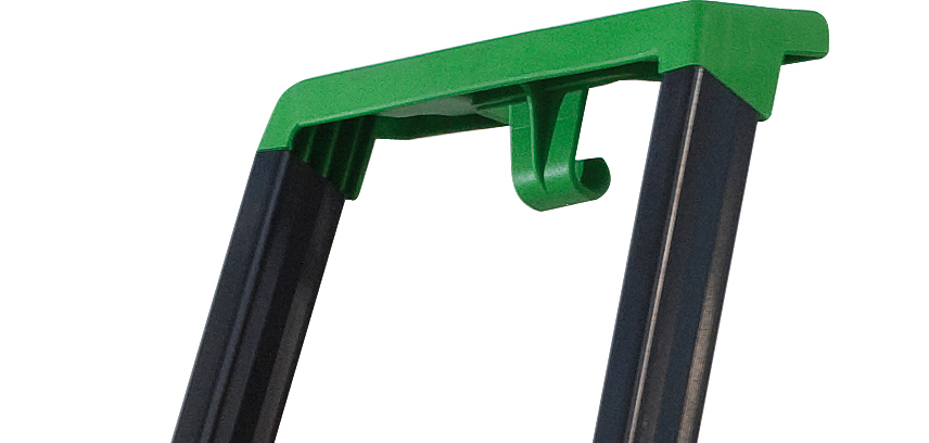 Stufenstehleiter "Quadra Picta" S300 - 7 Stufen