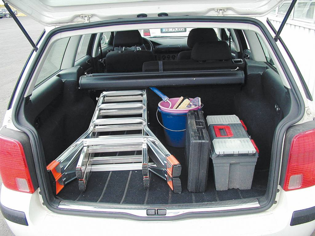 Gelenk-Teleskopleiter TeleMatic Sprossen-Gelenk-Teleskopleiter 4 x 4 Sprossen