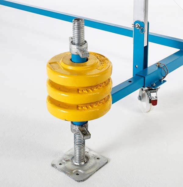 Z600 ZAP Arbeitsbühne, höhenverstellbar, Zarges GmbH Variomaster T, Arbeitsbühne, höhenverstellbar - 1,25 - 2,46 m