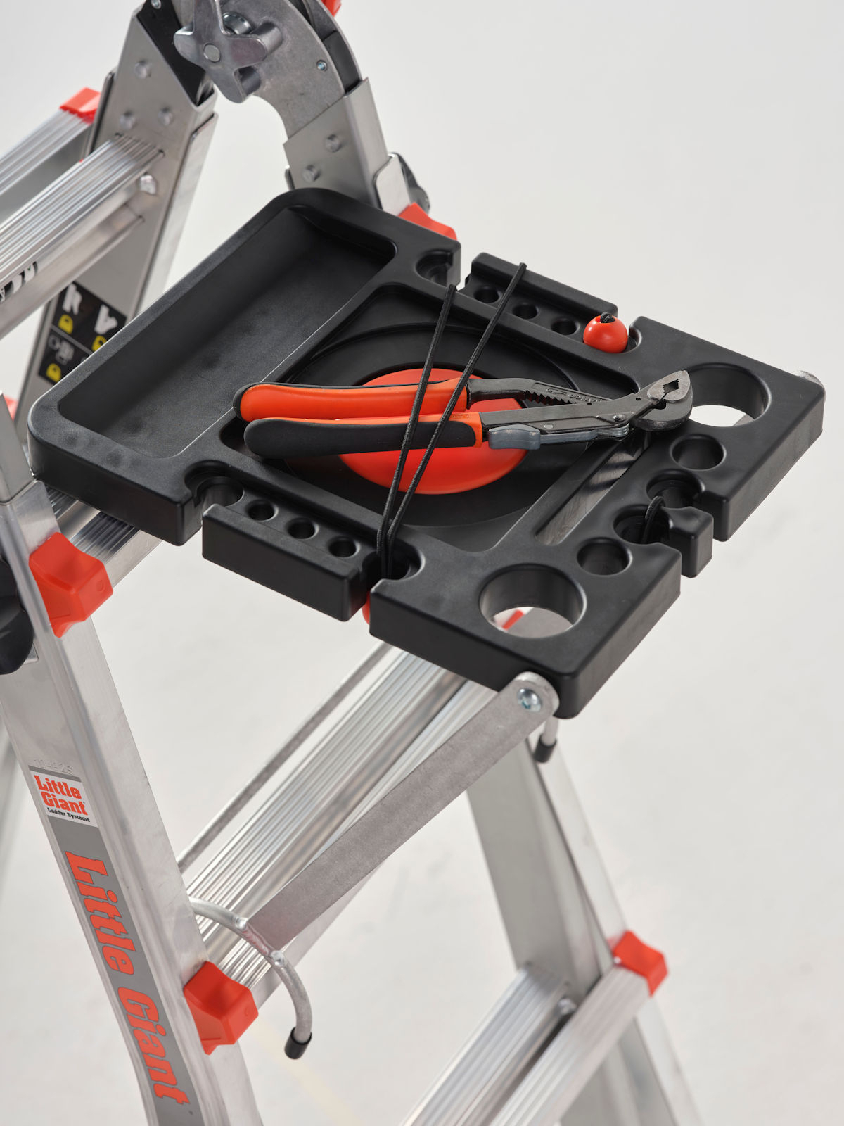 Tooltray Werkzeugkasten für Ihre Velocity, Leveler & Black Pro Leveler Vielzweckleiter Little Giant Tooltray
