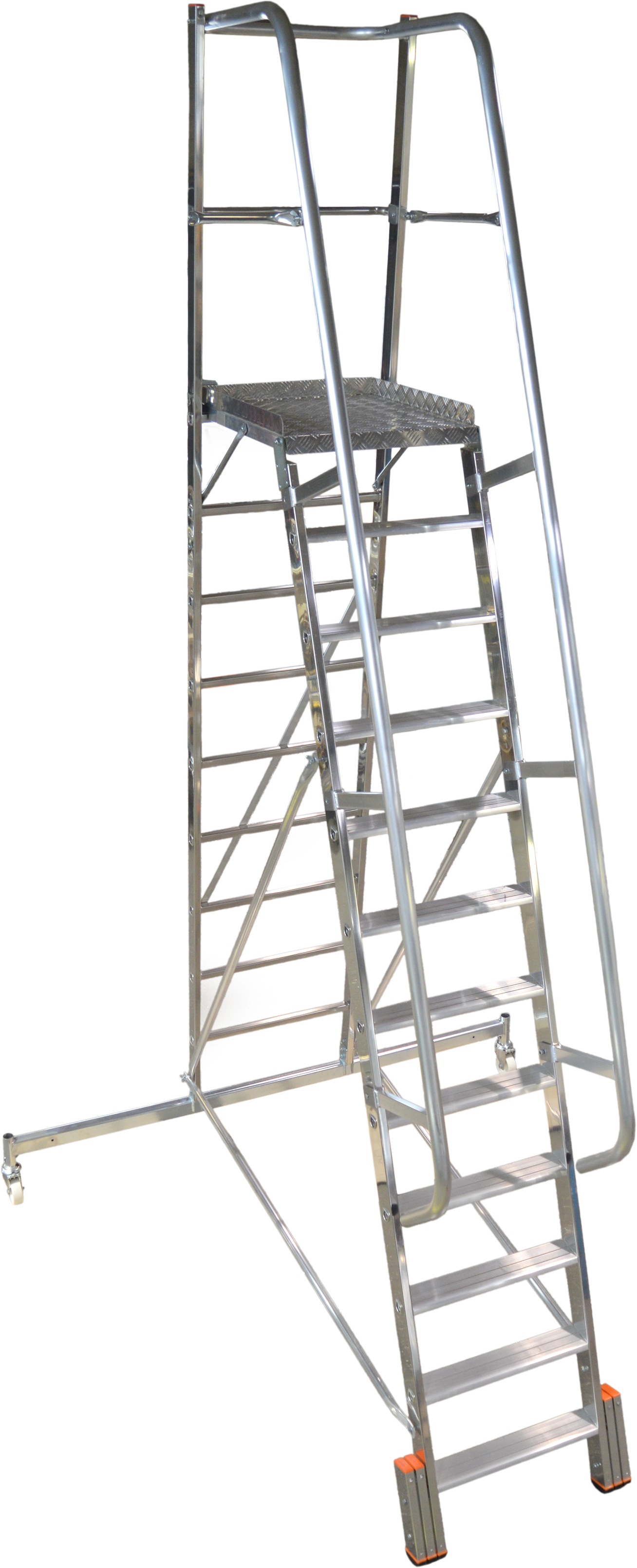 Podestleiter Vario kompakt 10 Stufen
