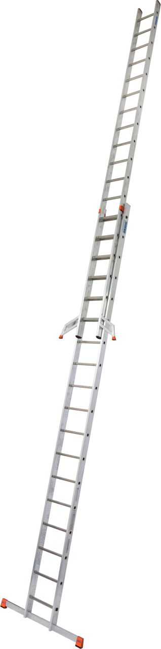 Monto Sprossen-Schiebeleiter Fabilo, zweiteilig 2x18 Sprossen Monto Sprossen-Schiebeleiter Fabilo, zweiteilig 2x18 Sprossen