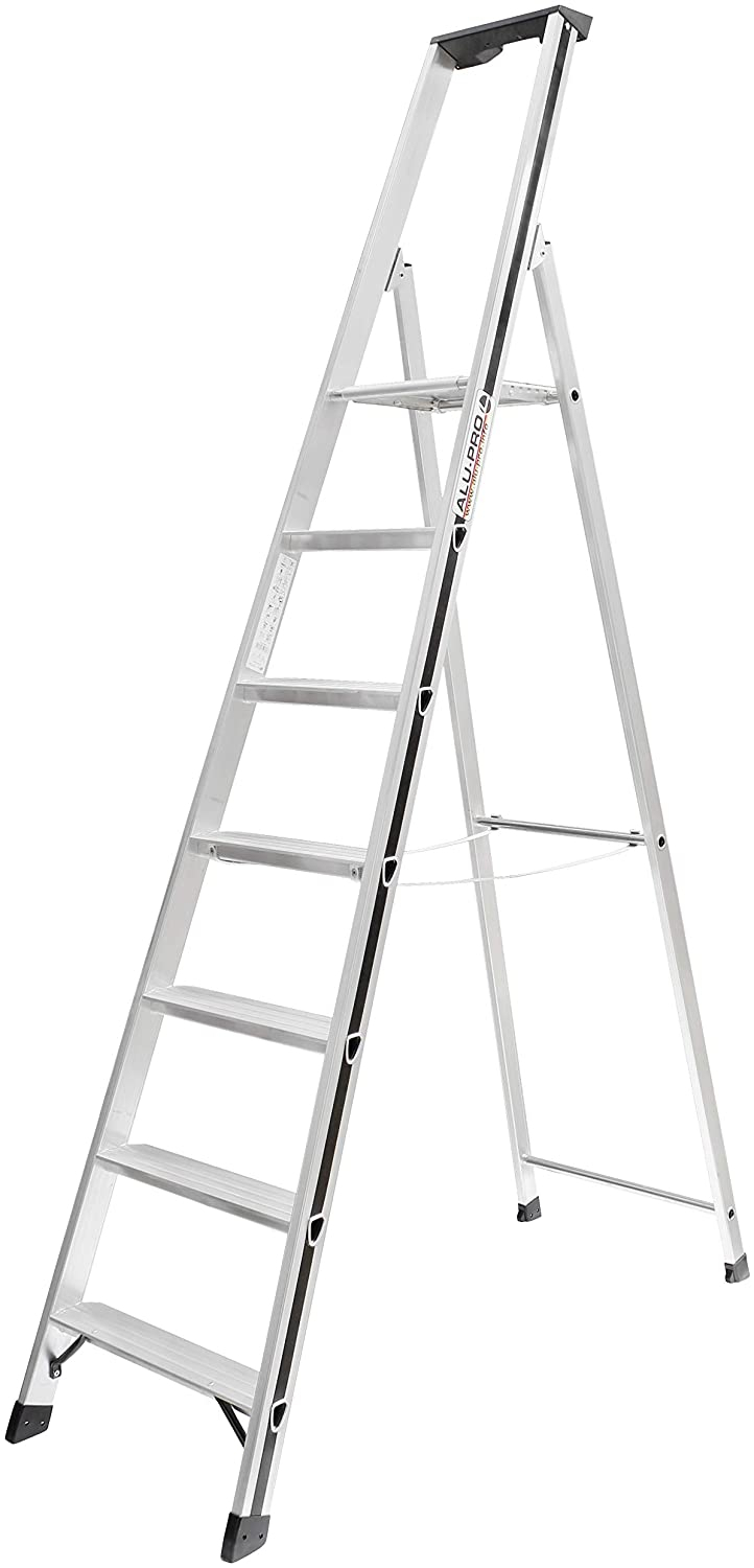 ALU PRO Stufenstehleiter - 4 Stufen