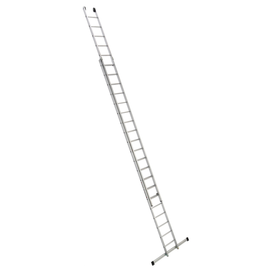 PREMIUM line Alu-Schiebeleiter 2-teilig, 2 x 16 Sprossen mit Trennsicherung