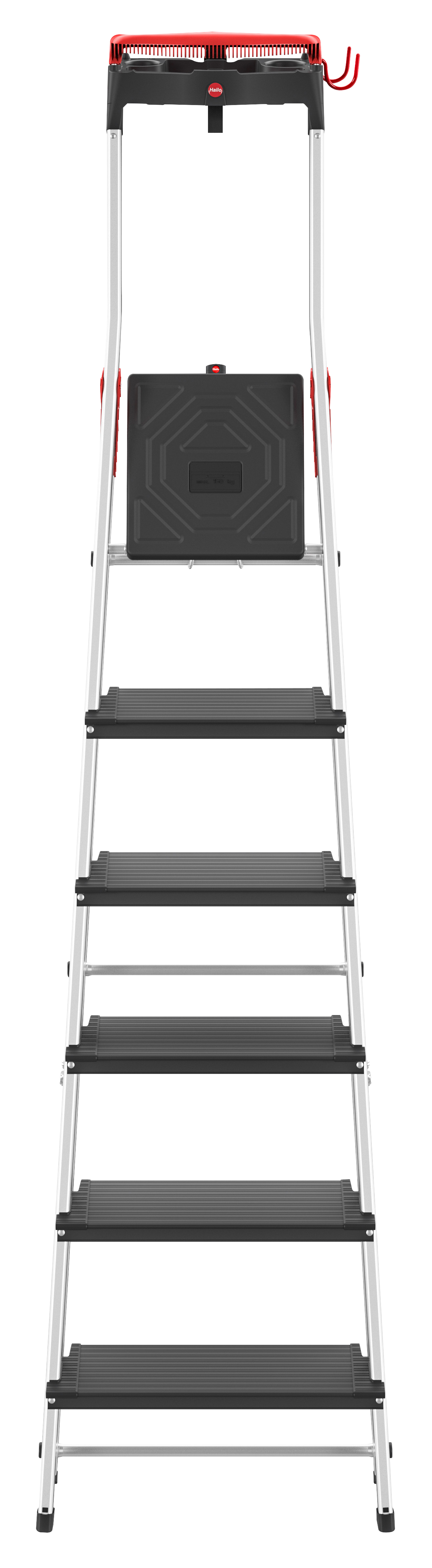 L100 TopLine- Sicherheits-Stehleiter, 3 Stufen