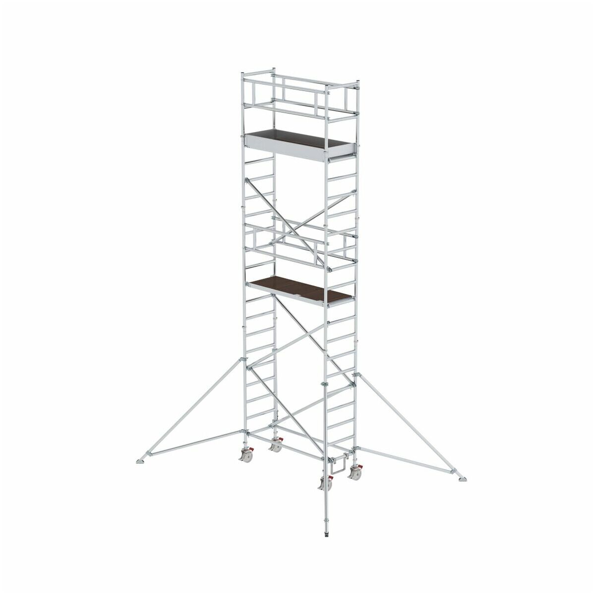 Aluminium-Rollgerüst mit Ausleger, Standhöhe 3,07 m