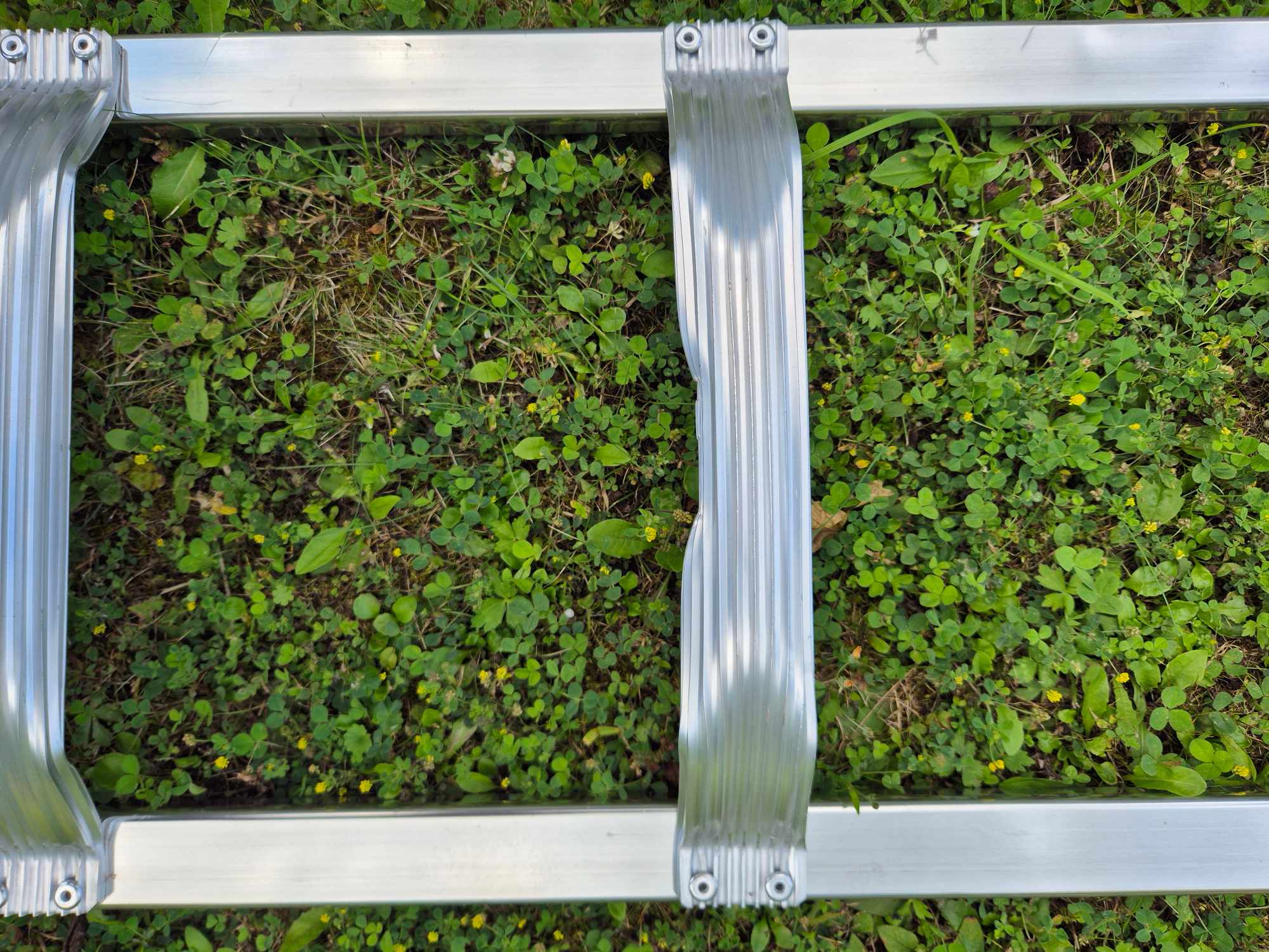 DachLeiter mit 8 Sprossen aus Aluminium