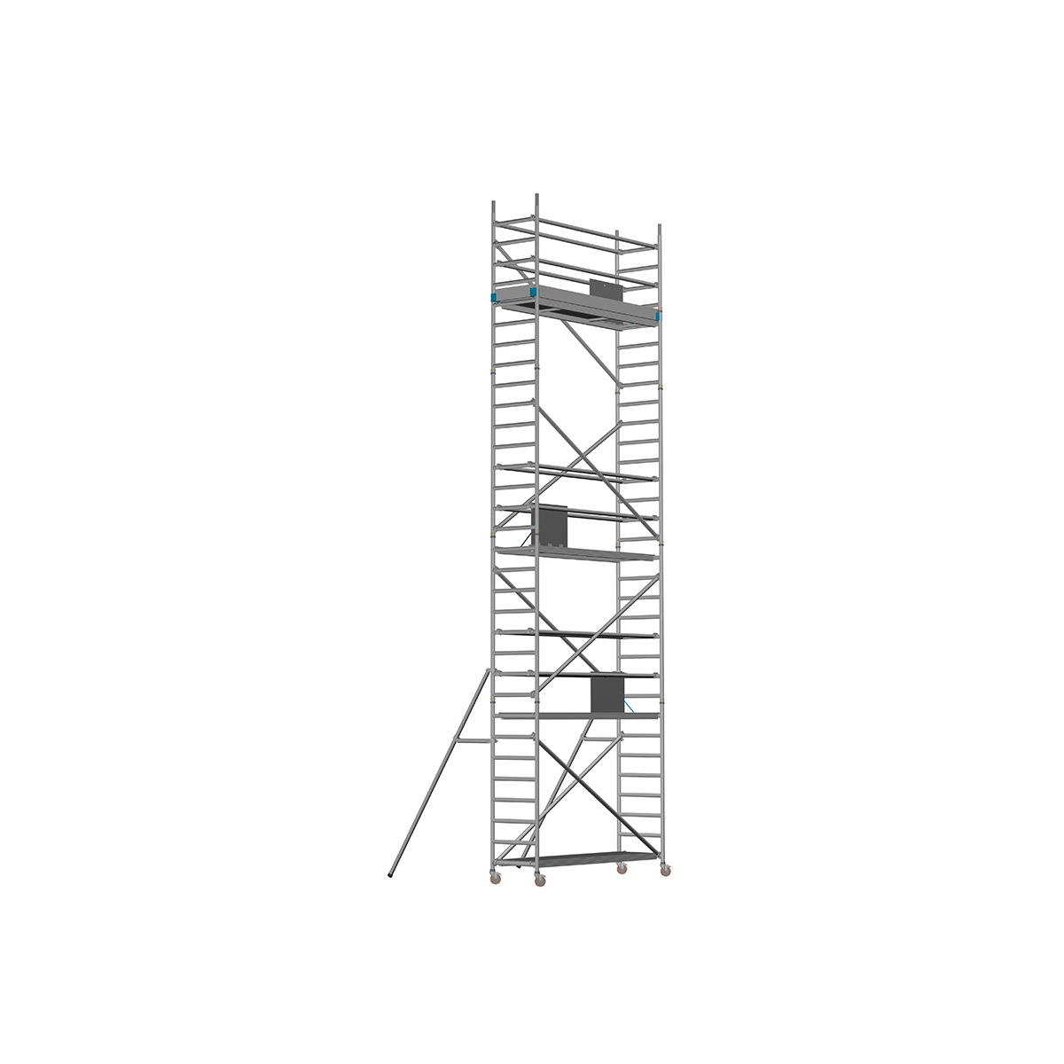 Donau LIGHT - Länge: 2,54 m - Breite: 0,74 m, Standhöhe 1,15 m