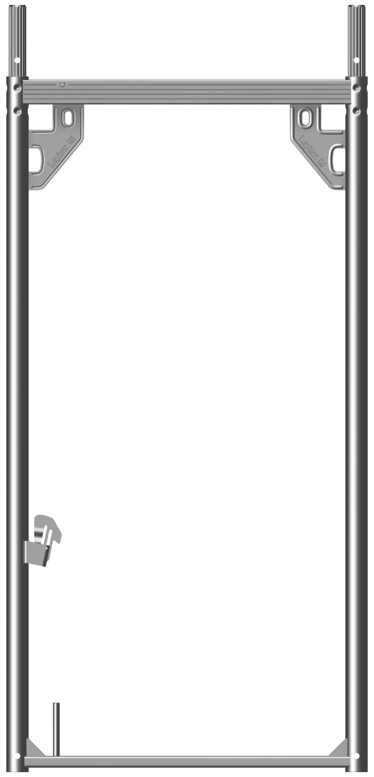 Blitz Stellrahmen, Aluminium, Höhe 1,50 m