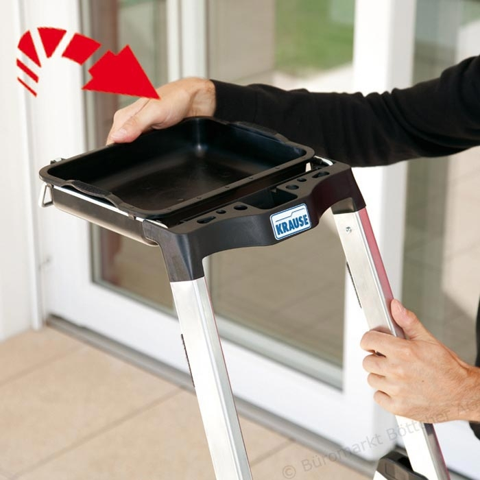 MONTO Stufen-StehLeiter Secury mit MultiGrip System, 4 Stufen MONTO Stufen-StehLeiter Secury mit MultiGrip System, 4 Stufen