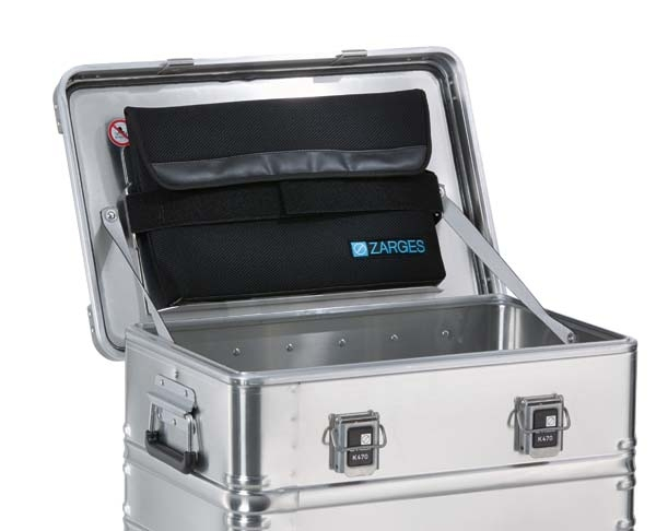 Deckeltasche - groß, Zarges GmbH Deckeltasche - groß, passend für 41811-41815, 40810, 40564-40568, 40678, 40841-40849, 40836-40837, 40839, 40580, 40875-40876, 40701-40706, 40709-40710, 80861-80863, 40877