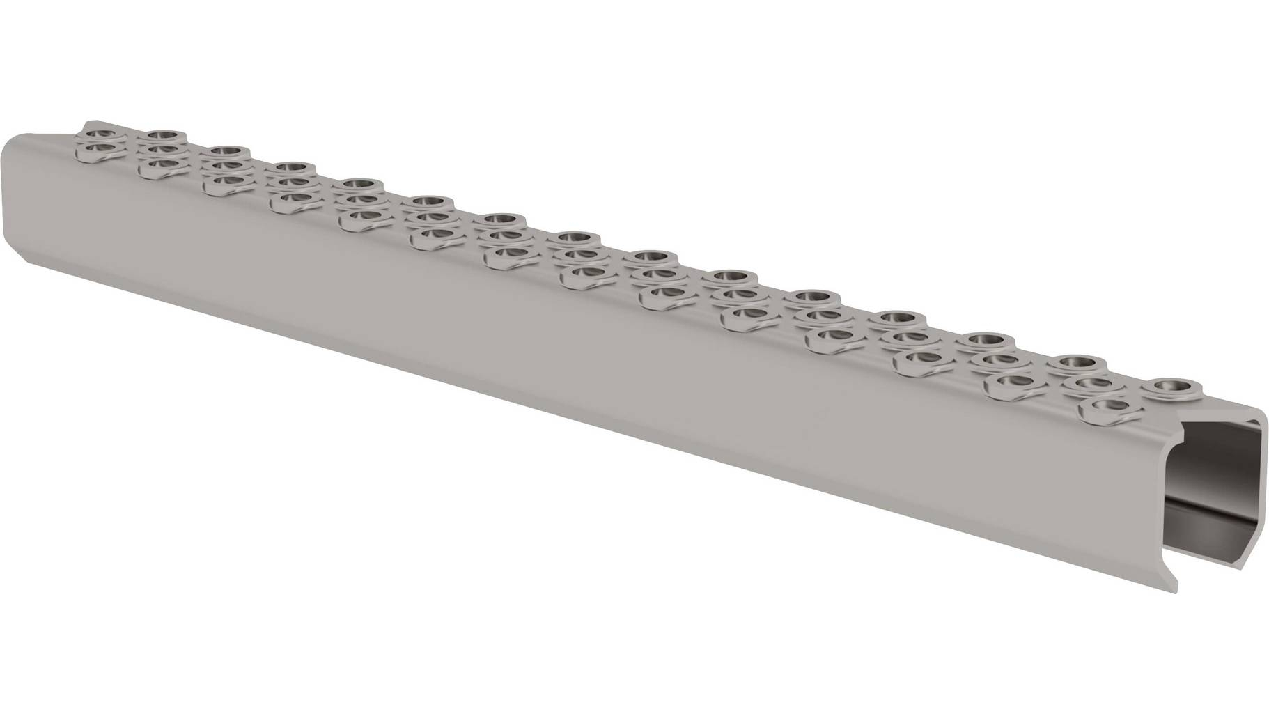 Lochsprosse stahl blank - Länge 470 mm Lochsprosse stahl blank - Länge 470 mm
