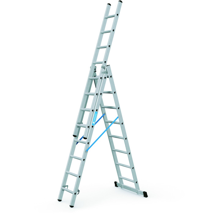 Skymaster DX, Gebördelte Mehrzweckleiter, 3-teilig, 3x8 Sprossen