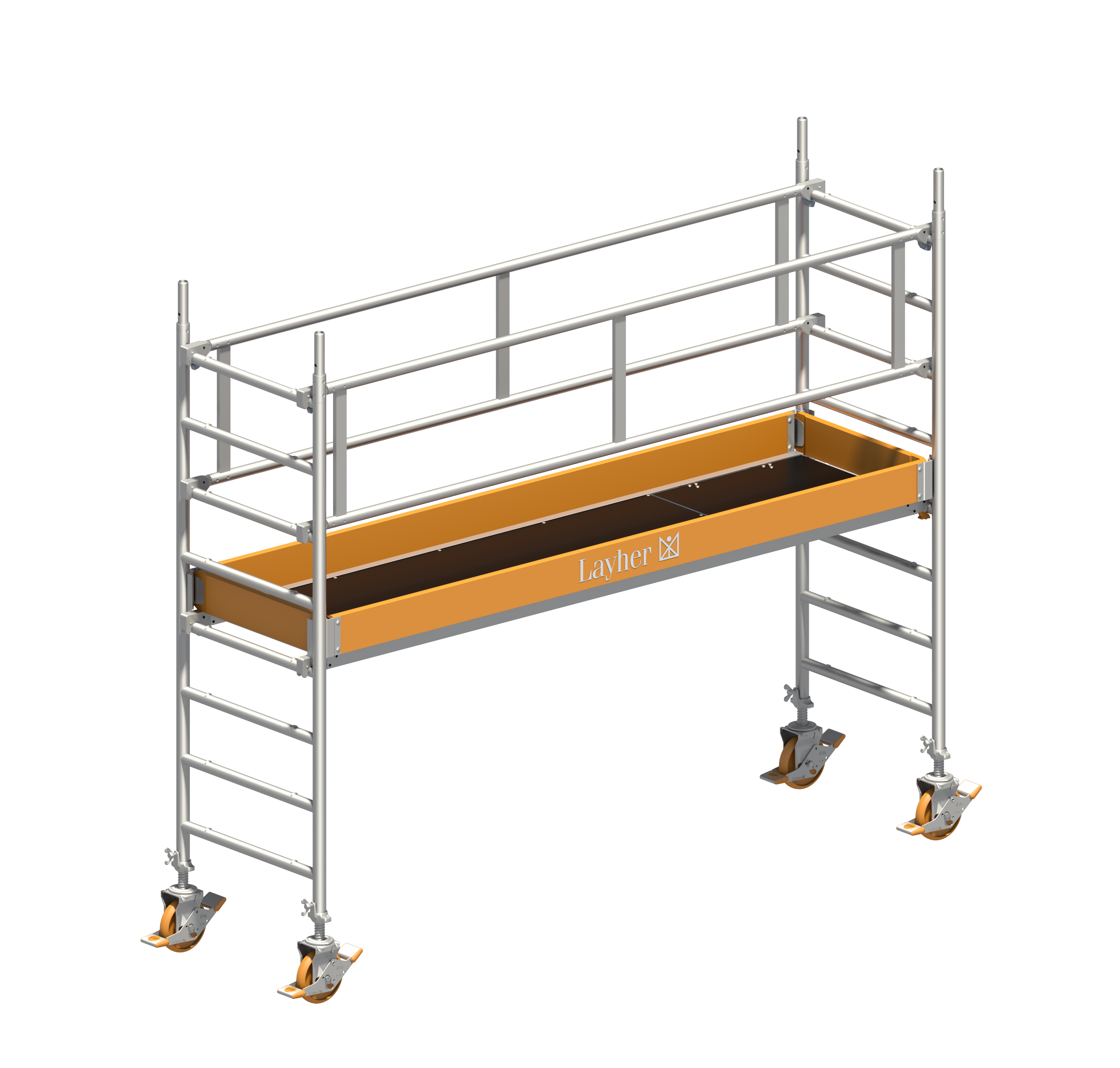 Uni Standard Sicherheitsaufbau P2 Arbeitshöhe 6,35 m