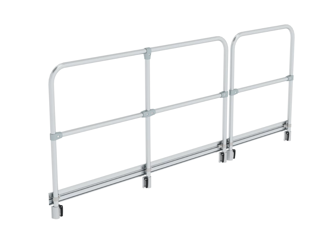 Geländer steckbar 3060 mm Plattformlänge