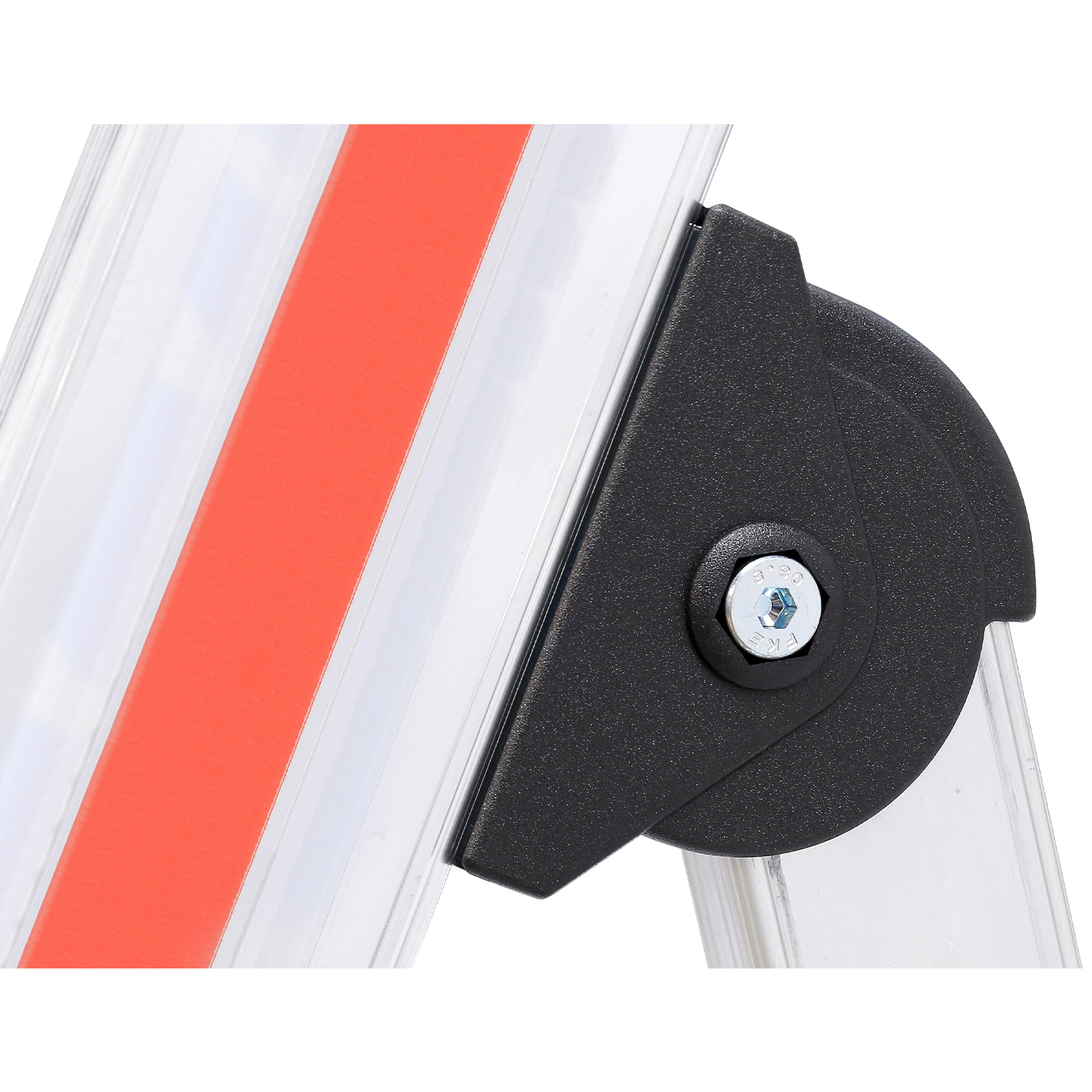 Stufenstehleiter R13 mit Plattform, einseitig begehbar - 8 Stufen