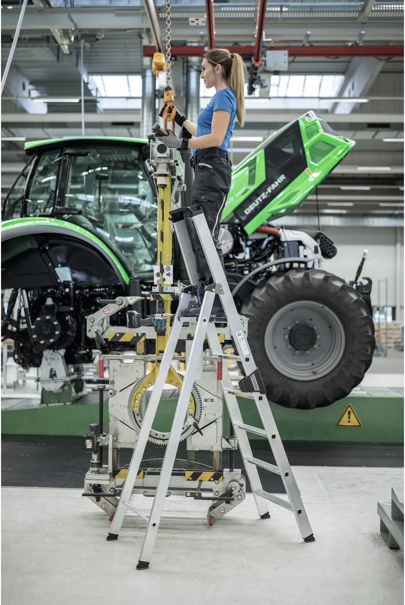 Stufen-Stehleiter einseitig begehbar 9 Stufen Stufen-Stehleiter einseitig begehbar 9 Stufen