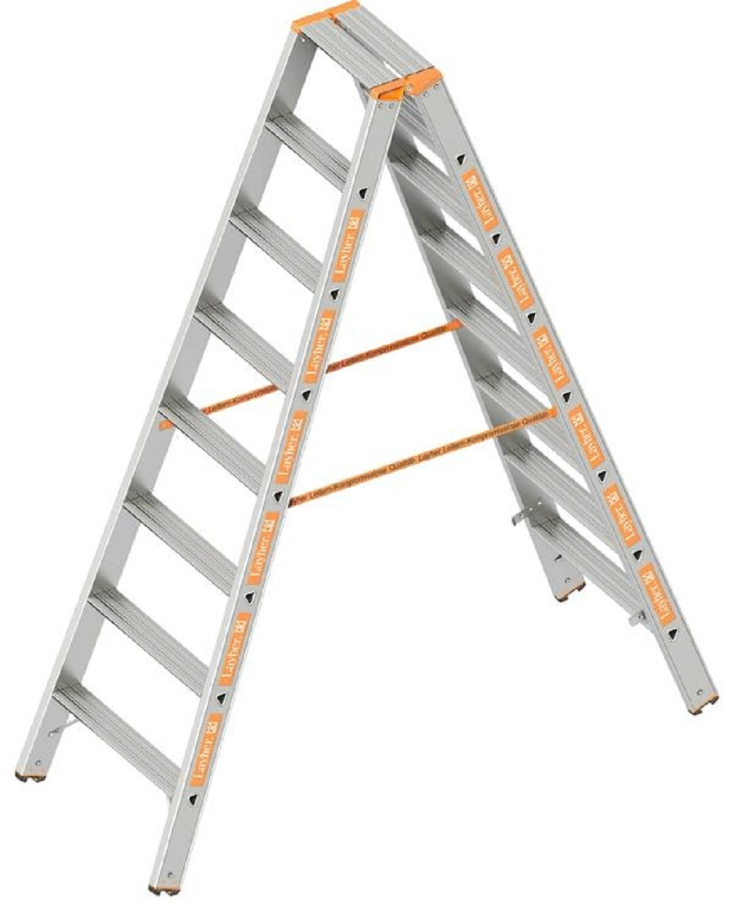Stufenstehleiter TOPIC 1043 - 2x3 Stufen