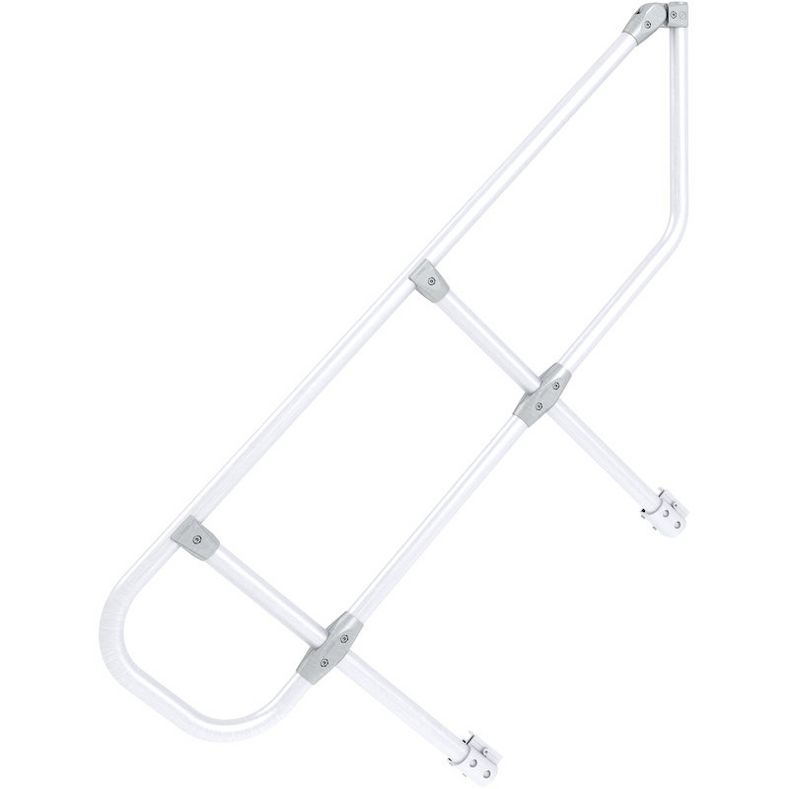 Zweiter Handlauf für Treppe und Podesttreppe mit 60° Neigung, 9 Stufen Zweiter Handlauf für Treppe und Podesttreppe mit 60° Neigung, 9 Stufen