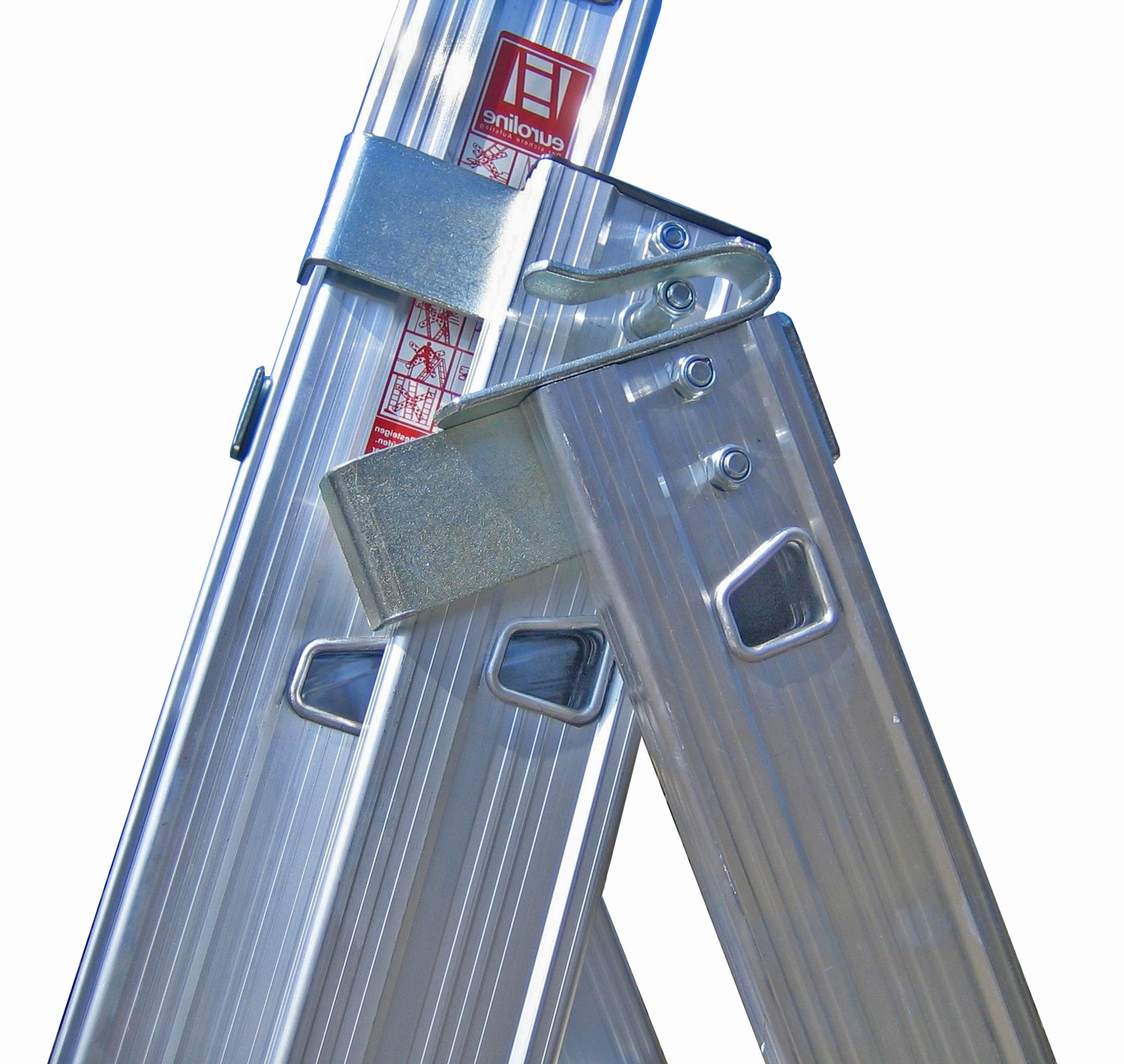PREMIUM line Alu-Mehrzweckleiter, 3-teilig, 3 x 9 Sprossen