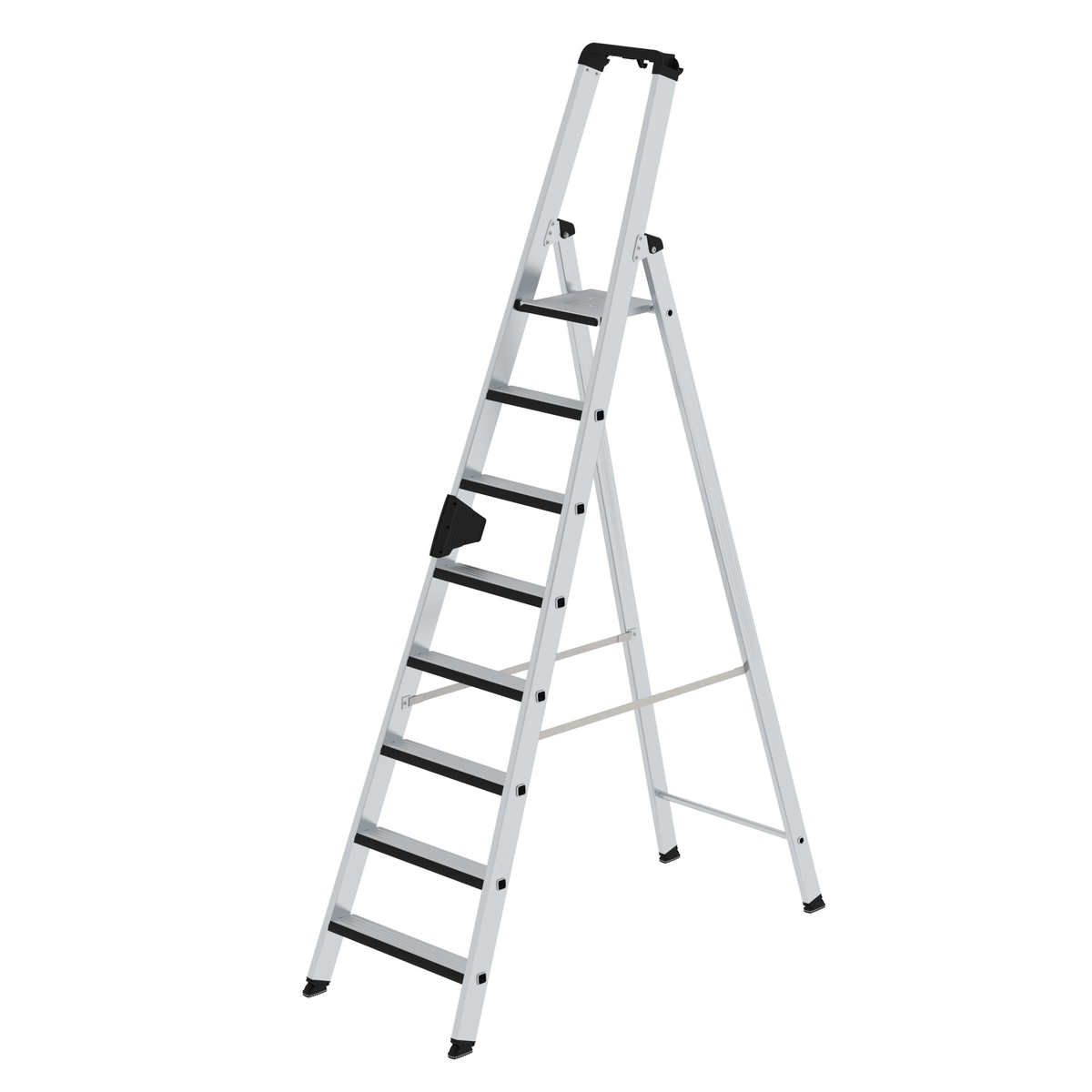 Stufen-Stehleiter einseitig begehbar mit relax step®, 3 Stufen