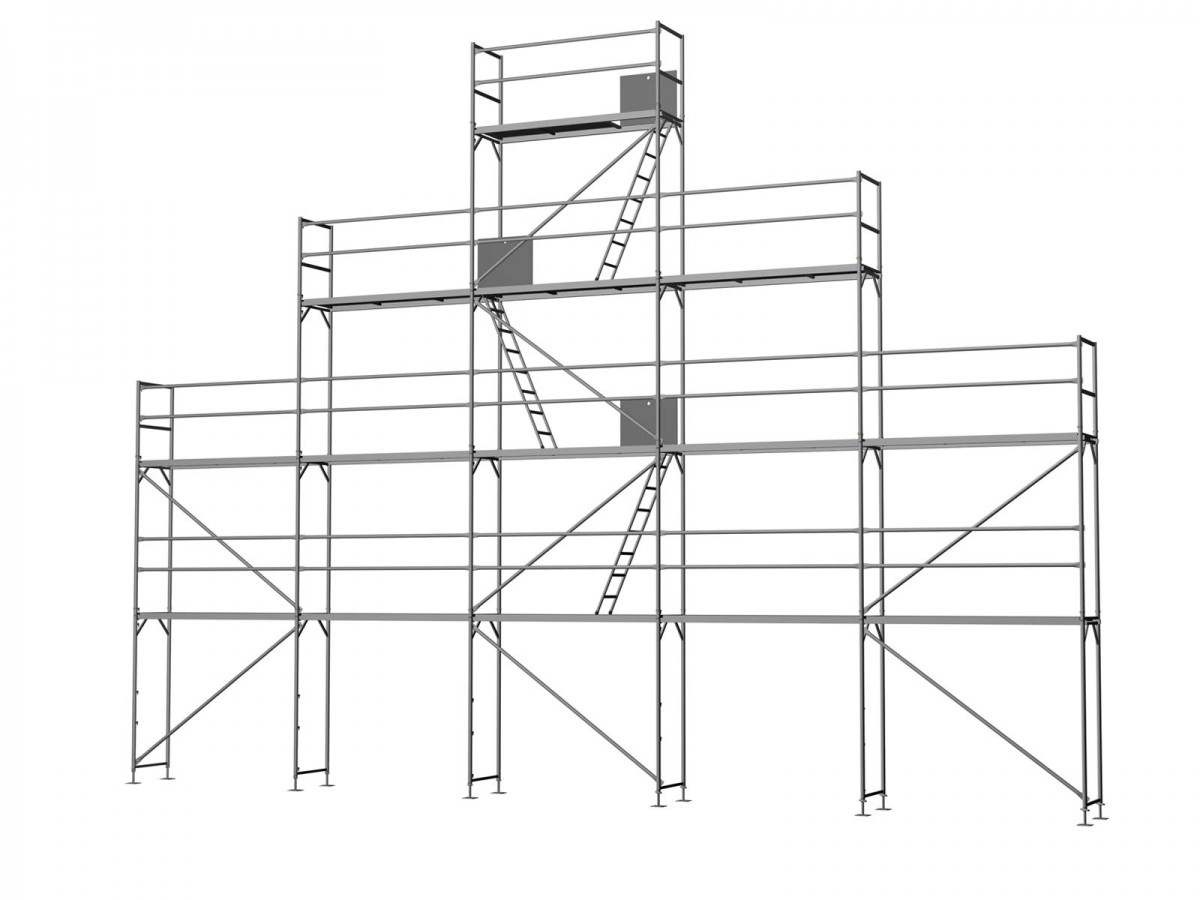 Giebelgerüst groß B - 3,0 m Felder