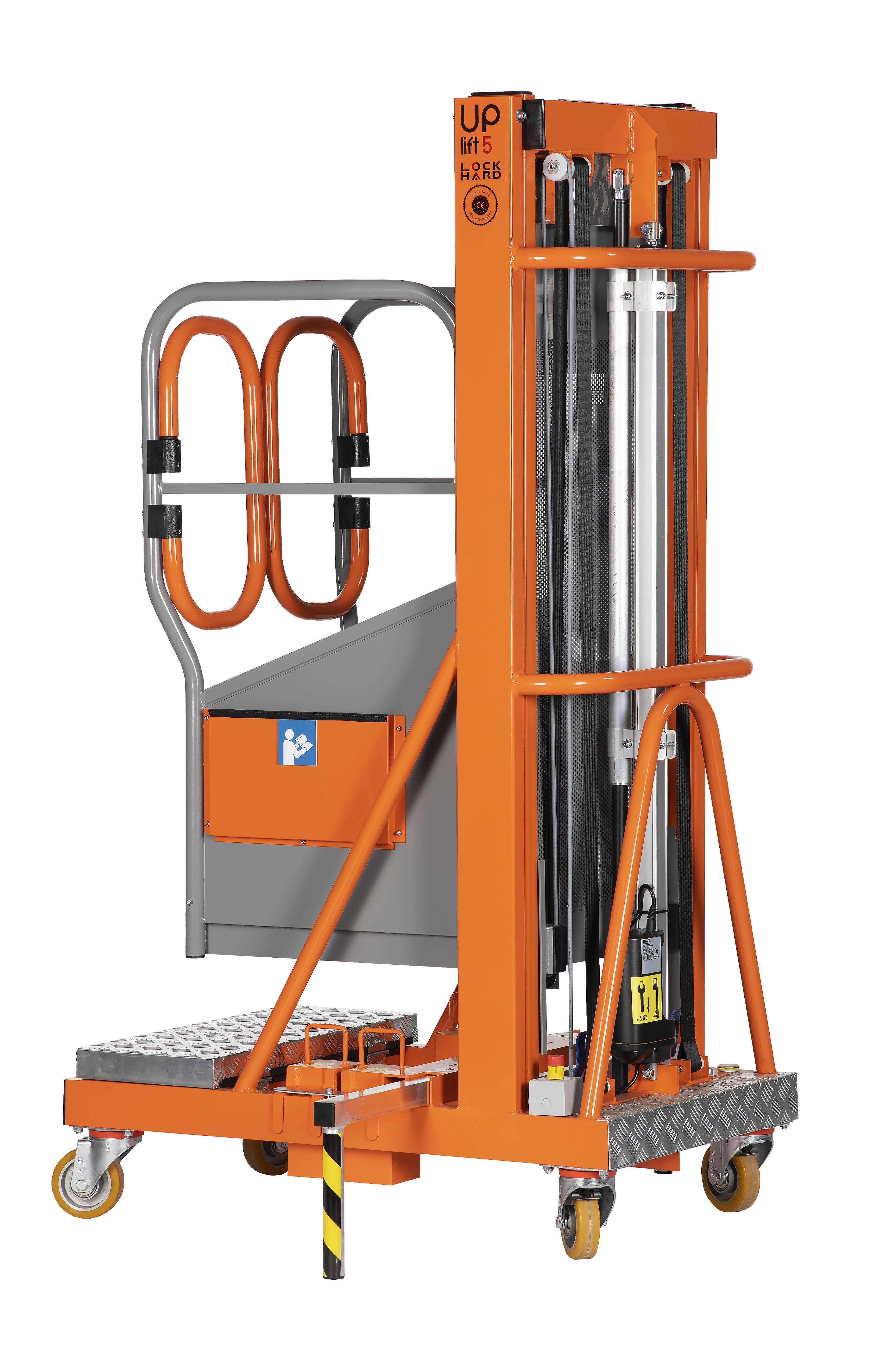 UpLift 5 120 HD-Ausführung mit Schwerlastrollen, 120kg Tragkraft UpLift 5 120 HD-Ausführung mit Schwerlastrollen, 120kg Tragkraft