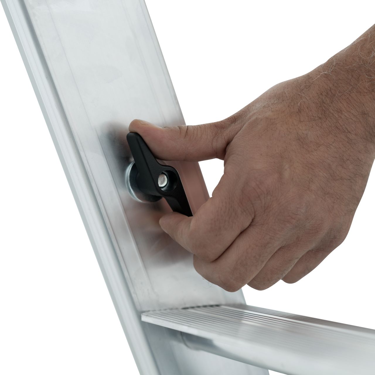 STABILO Teleskop-Stufen-DoppelLeiter, 2x5 Stufen STABILO Teleskop-Stufen-DoppelLeiter, 2x5 Stufen