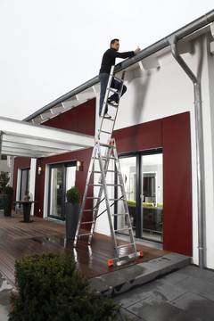 Monto Sprossen-Vielzweckleiter Tribilo, treppengängig 3x8 Sprossen