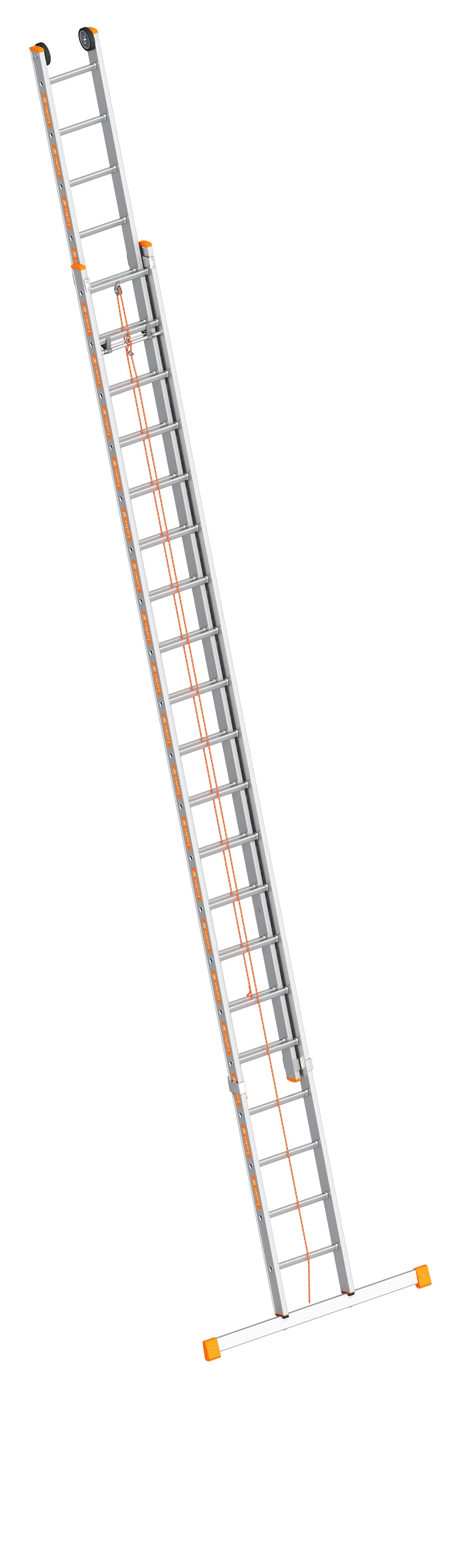 Seilzugleiter TOPIC 1037 - 2x20 Sprossen