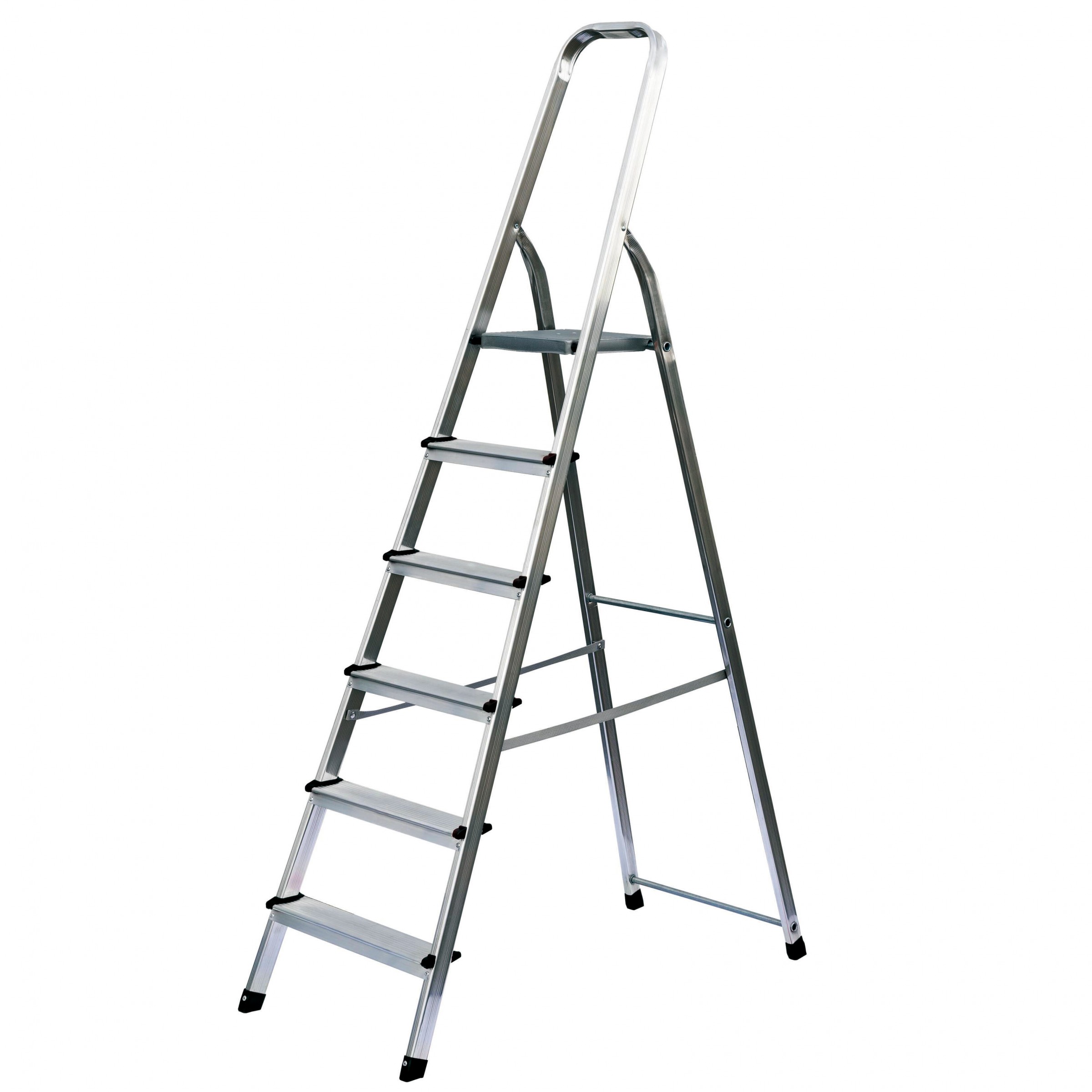 Haushaltsstehleiter, einseitig begehbar, 3 Stufen Haushaltsstehleiter, einseitig begehbar, 3 Stufen
