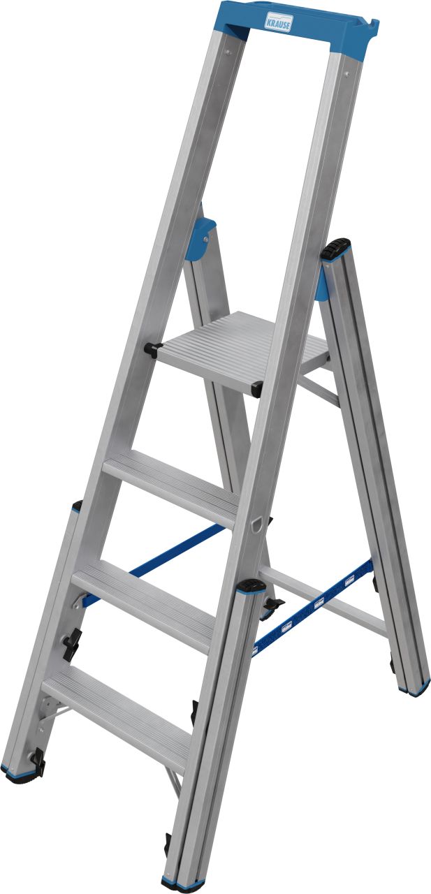 STABILO Teleskop-Stufen-StehLeiter, 4 Stufen STABILO Teleskop-Stufen-StehLeiter, 4 Stufen