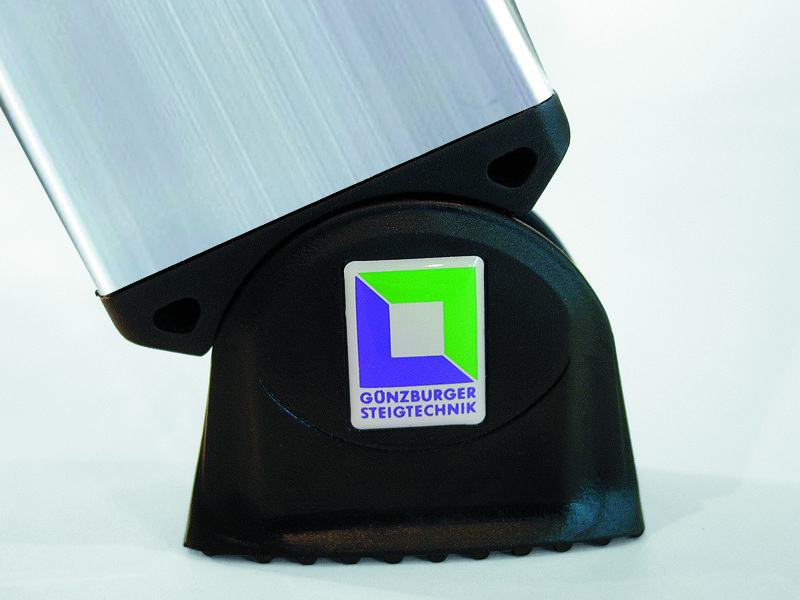 Aluminium-Stehleiter Aluminium-Stehleiter, einseitig begehbar, 5 Stufen