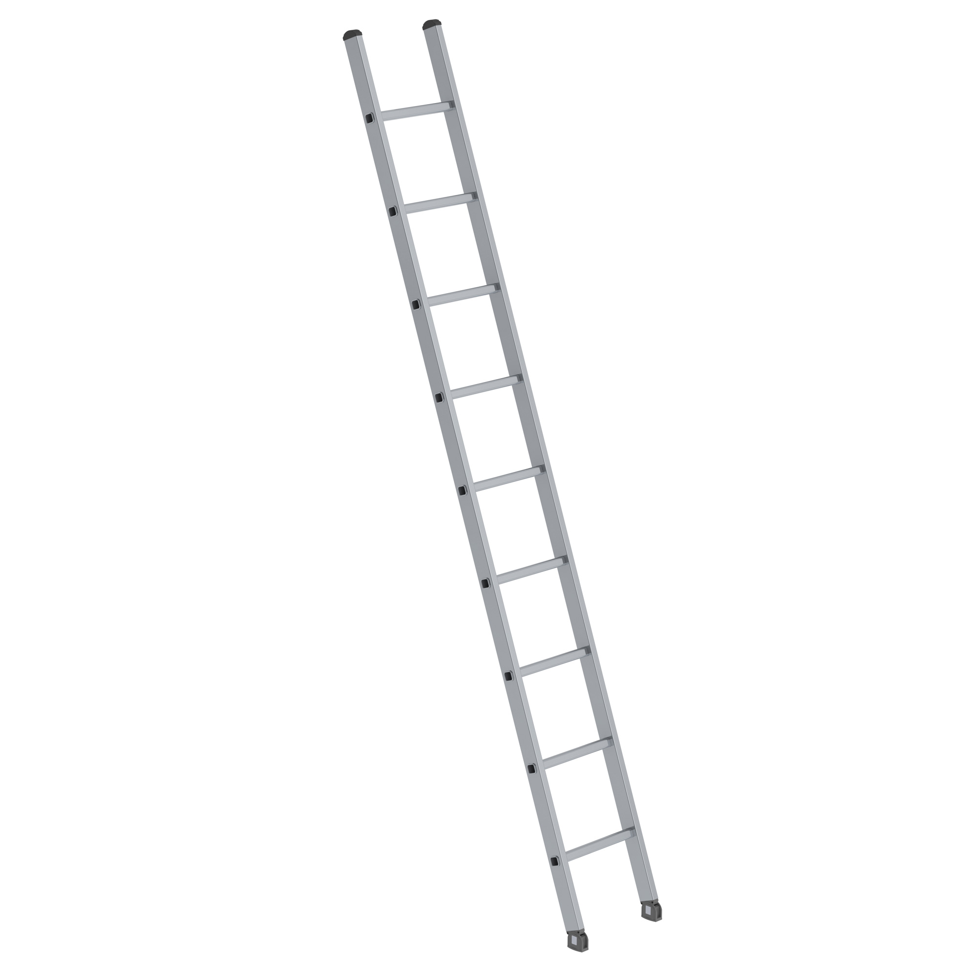 Sprossen-Anlegeleiter, ohne Standardtraverse, 6 Sprossen Sprossen-Anlegeleiter, ohne Standardtraverse, 6 Sprossen