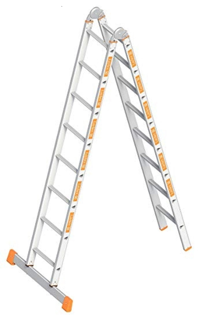 Klappleiter TOPIC 1056, 2x4 Sprossen